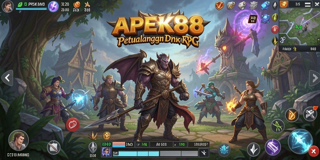Gameplay APEK88 yang menakjubkan dalam dunia RPG.