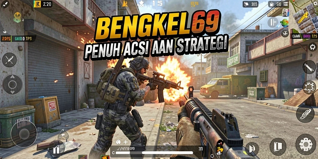 Tampilan gameplay BENGKEL69 yang seru dan menegangkan.