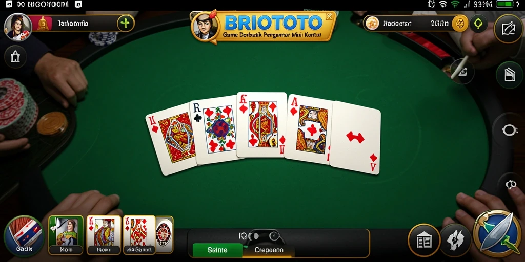 Tampilan gameplay seru di BRIOTOTO yang menggugah semangat bermain.