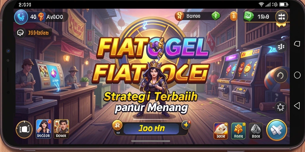 Tampilan menarik dari gameplay strategi FIATOGEL dengan aksi yang mendebarkan.