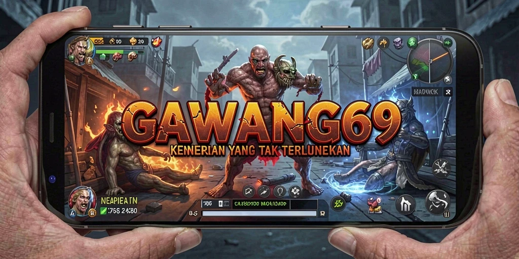 Screenshot GAWANG69 menampilkan gameplay seram dan mencekam.