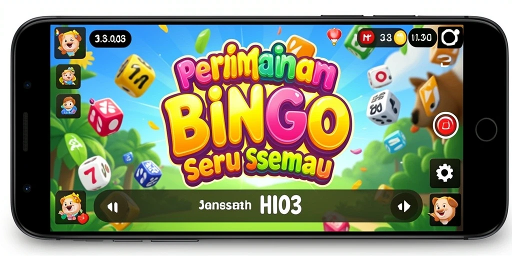 Tampilan gameplay Bingo yang seru dan menegangkan di HO3.