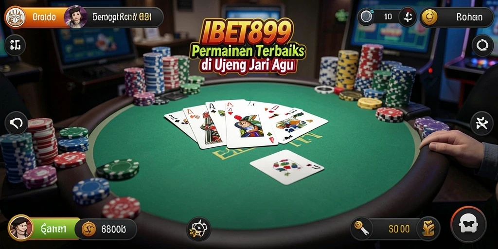 Tangkapan layar IBET899 menunjukkan pengalaman bermain poker yang seru dan interaktif.