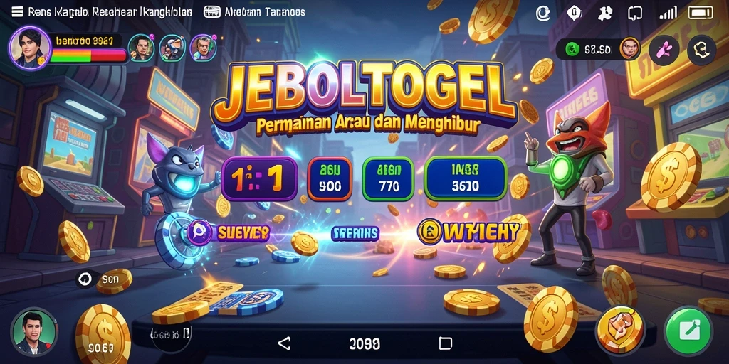 Tampilan gameplay menarik dari JEBOLTOGEL yang penuh tantangan.
