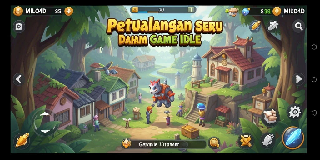 Tampilan gameplay seru dan interaksi dalam <strong>MILO4D</strong>.