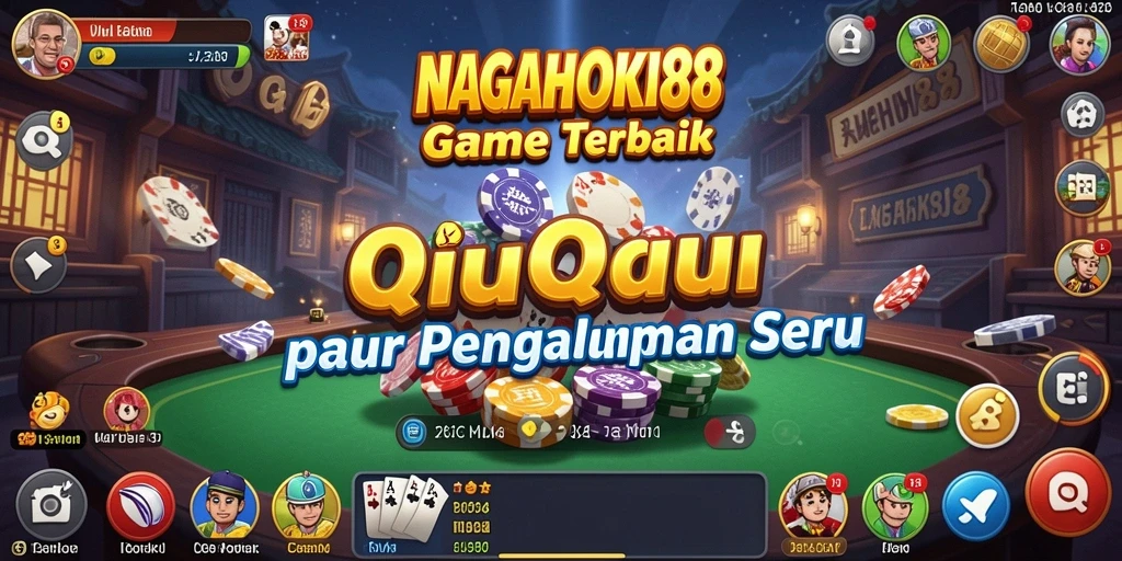 Screenshot gameplay QiuQiu NAGAHOKI88 yang seru dan menarik.