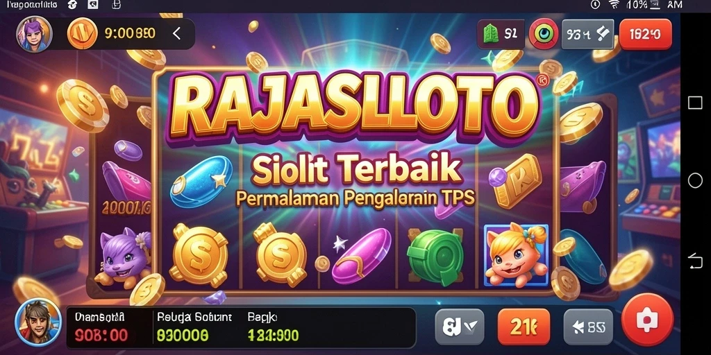 Tampilan gameplay slot yang mendebarkan dan penuh warna.