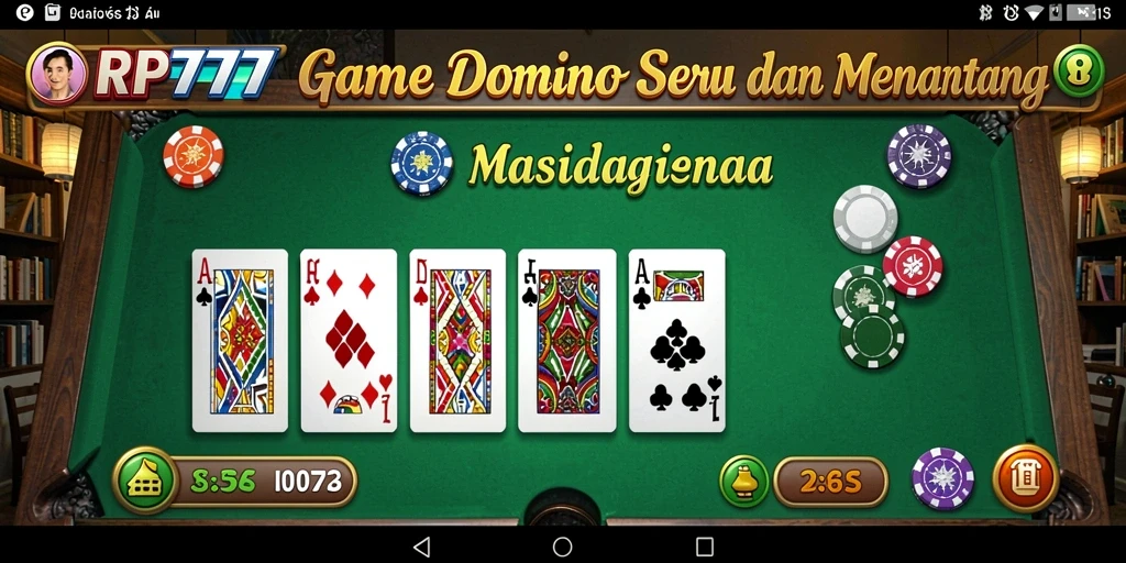 Tampilan gameplay menarik dalam RP777 yang penuh tantangan.