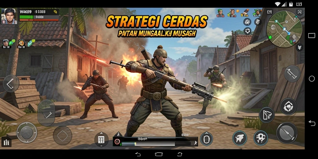 Tampilan gameplay intens dari WAK89 dengan strategi mendalam.